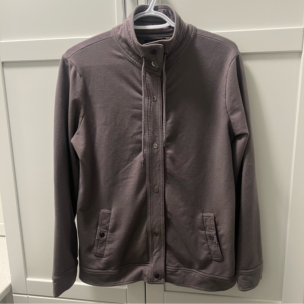 BANANA REPUBLIC Snap Button Front and Pockets Sweatshirt or Lightweight Jacket L